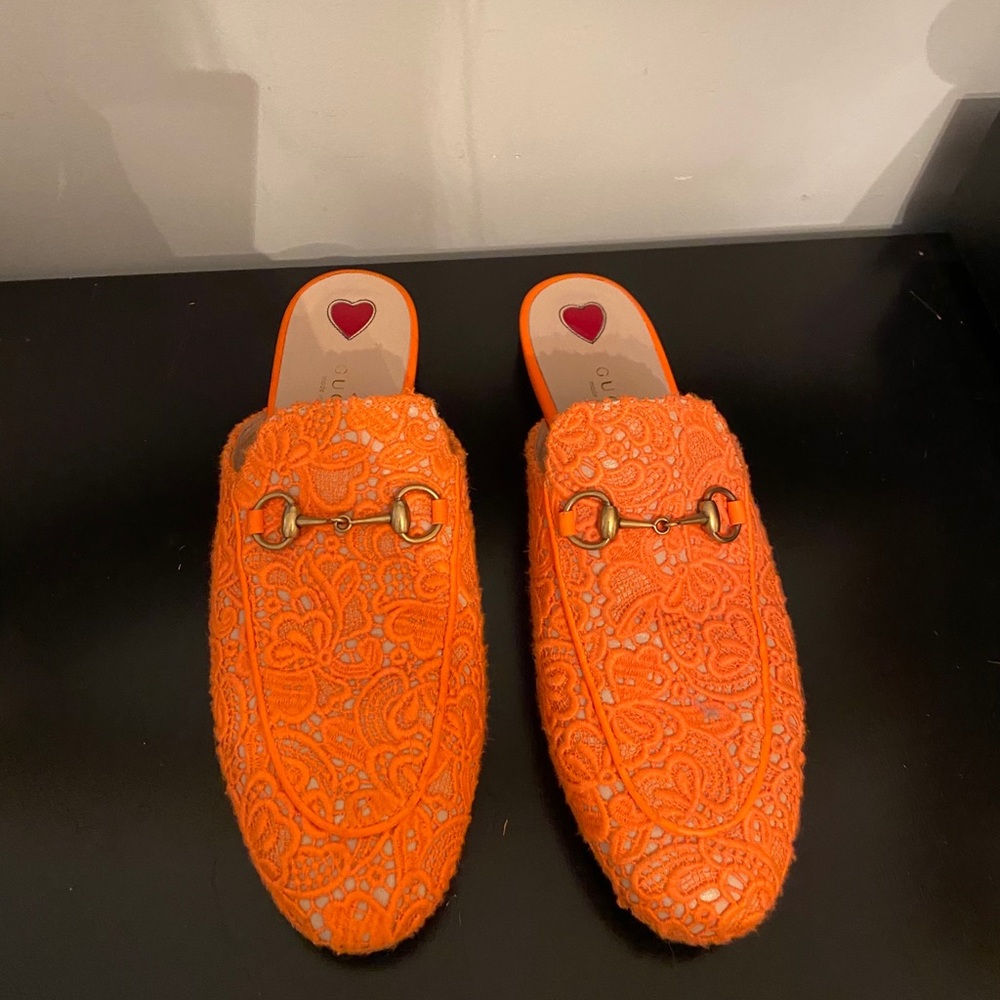 Gucci Lace Princetown
